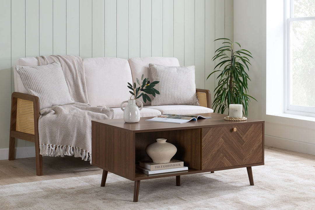 Birlea Herringford 1 Drawer Coffee Table (Self Assembly) (DHD)