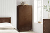 Birlea Herringford 2 Door 1 Drawer Wardrobe (Self Assembly) (DHD)