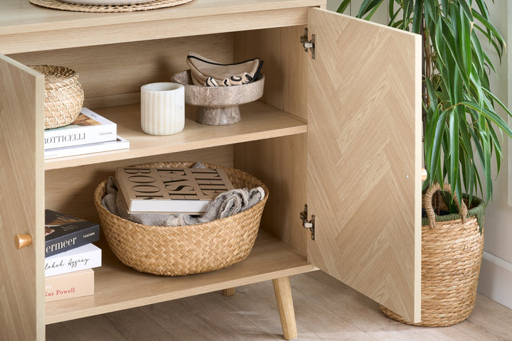 Birlea Herringford 2 Door Sideboard (Self Assembly) (DHD)