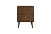 Birlea Herringford 2 Drawer Bedside (Self Assembly) (DHD)