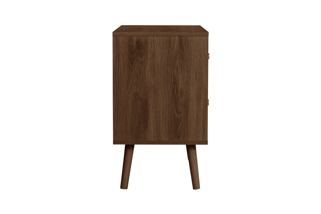 Birlea Herringford 2 Drawer Bedside (Self Assembly) (DHD)