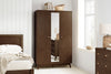 Birlea Herringford 3 Door Wardrobe With Mirror (Self Assembly) (DHD)