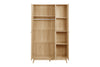 Birlea Herringford 3 Door Wardrobe With Mirror (Self Assembly) (DHD)
