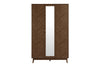 Birlea Herringford 3 Door Wardrobe With Mirror (Self Assembly) (DHD)