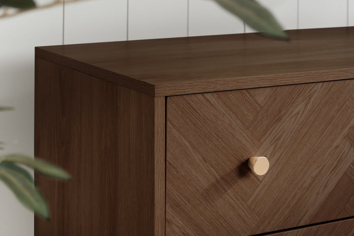 Birlea Herringford 4 Drawer Chest (Self Assembly) (DHD)