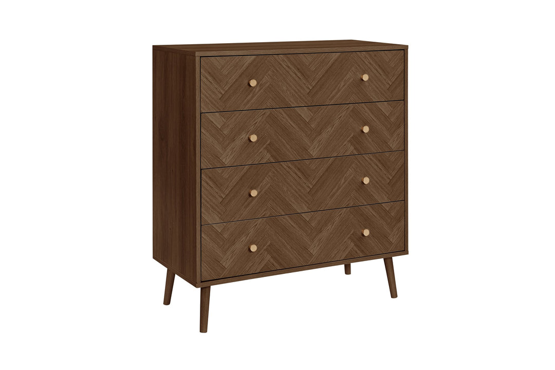 Birlea Herringford 4 Drawer Chest (Self Assembly) (DHD)