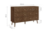 Birlea Herringford 6 Drawer Chest (Self Assembly) (DHD)