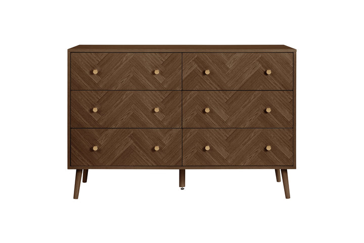 Birlea Herringford 6 Drawer Chest (Self Assembly) (DHD)