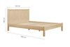 Birlea Herringford Bed (Self Assembly) (DHD)