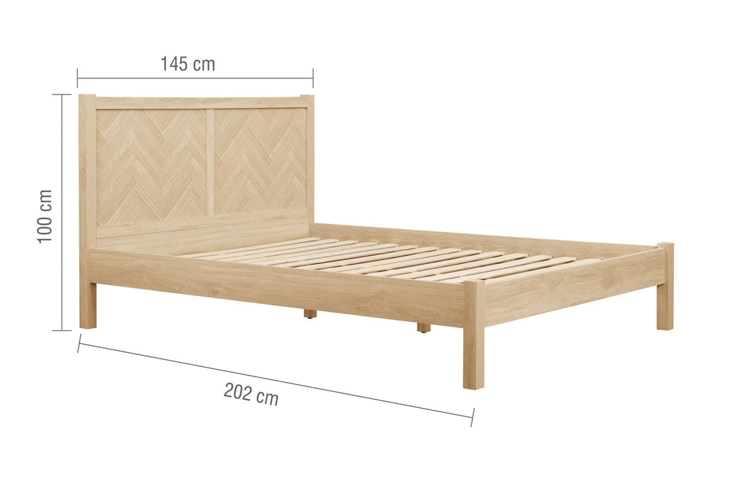 Birlea Herringford Bed (Self Assembly) (DHD)