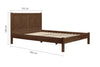 Birlea Herringford Bed (Self Assembly) (DHD)