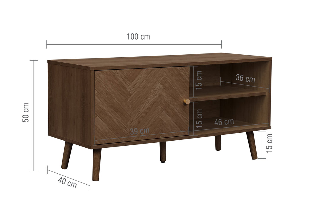 Birlea Herringford Small TV Unit (Self Assembly) (DHD)
