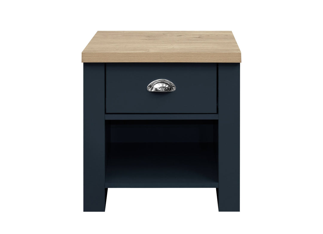Birlea Highgate 1 Drawer Lamp Table (Self Assembly) (DHD)
