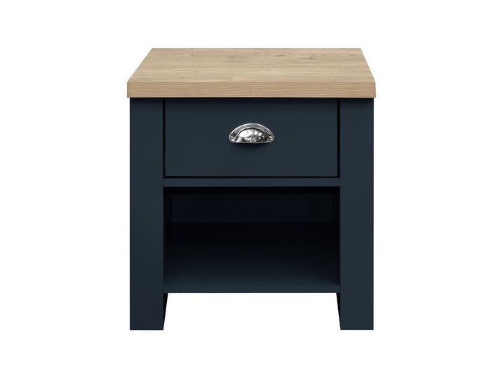Birlea Highgate 1 Drawer Lamp Table (Self Assembly) (DHD)