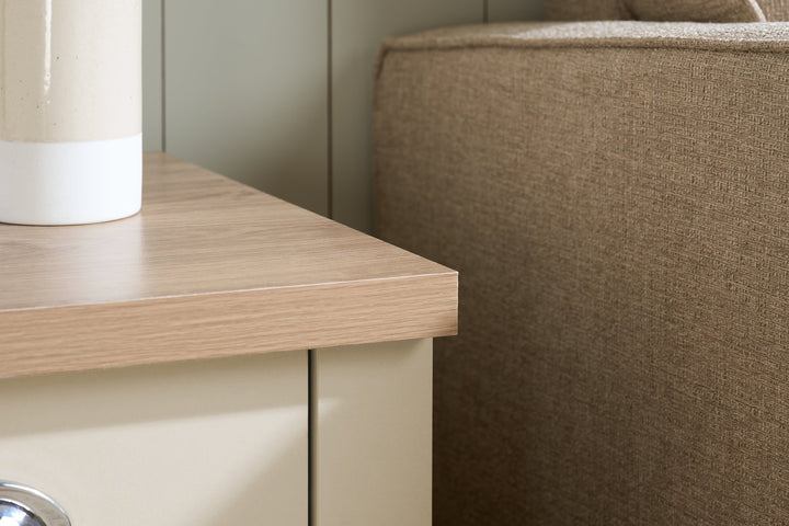 Birlea Highgate 1 Drawer Lamp Table (Self Assembly) (DHD)
