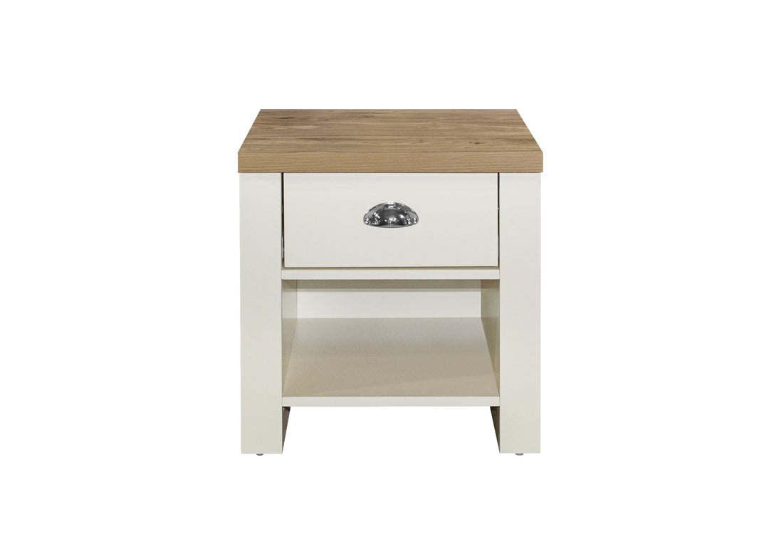 Birlea Highgate 1 Drawer Lamp Table (Self Assembly) (DHD)