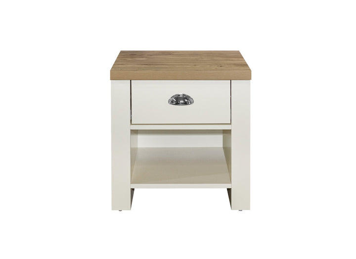 Birlea Highgate 1 Drawer Lamp Table (Self Assembly) (DHD)