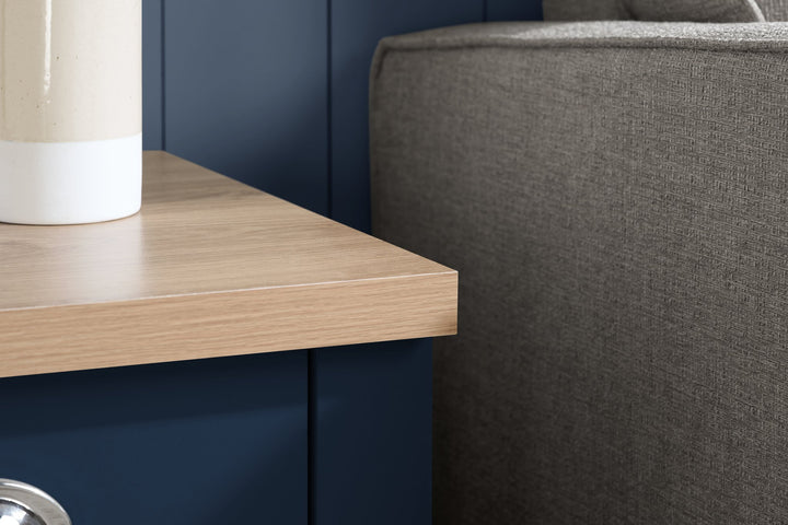 Birlea Highgate 1 Drawer Lamp Table (Self Assembly) (DHD)