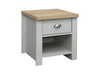 Birlea Highgate 1 Drawer Lamp Table (Self Assembly) (DHD)
