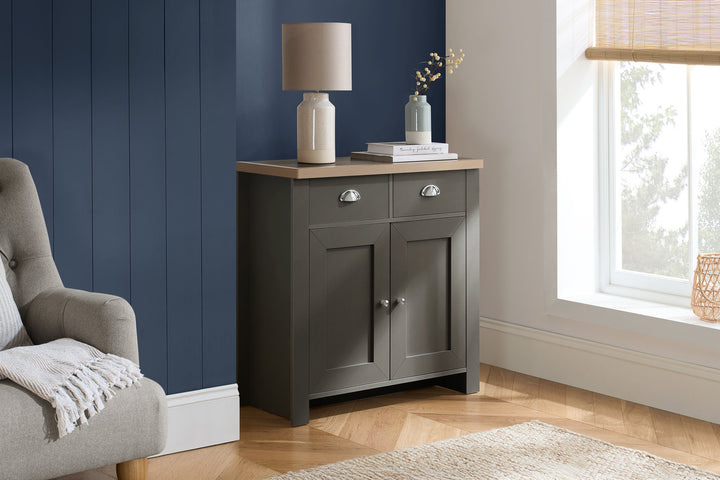 Birlea Highgate 2 Door 2 Drawer Sideboard (Self Assembly) (DHD)