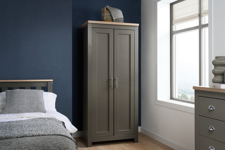Birlea Highgate 2 Door Wardrobe (Self Assembly) (DHD)