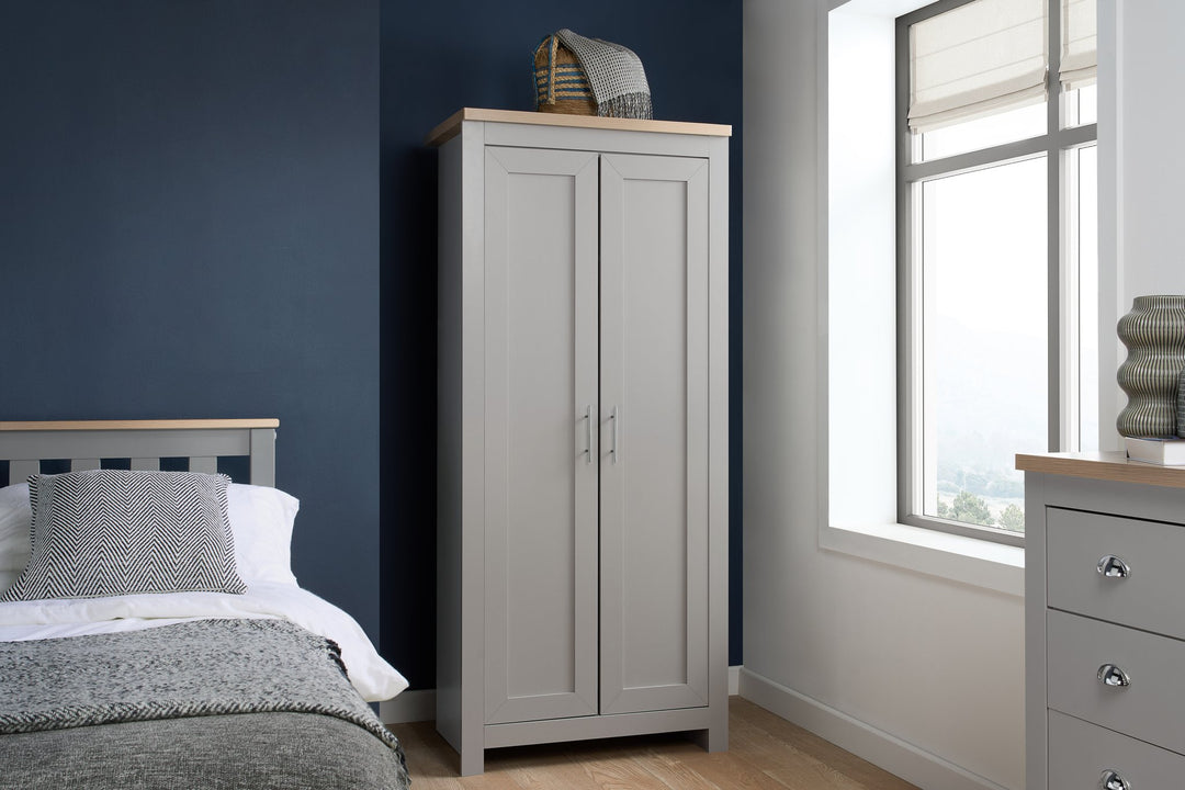 Birlea Highgate 2 Door Wardrobe (Self Assembly) (DHD)
