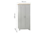 Birlea Highgate 2 Door Wardrobe (Self Assembly) (DHD)