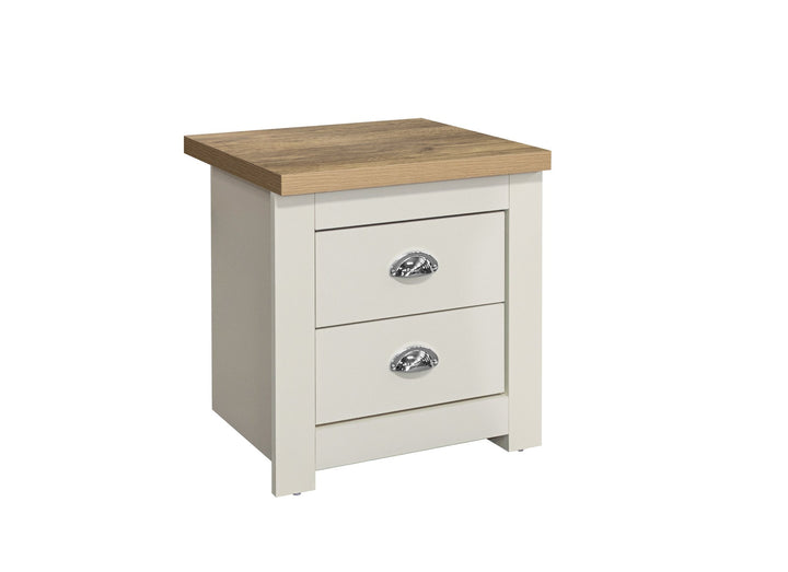 Birlea Highgate 2 Drawer Bedside (Self Assembly) (DHD)