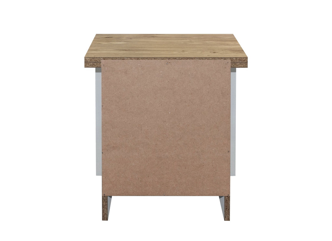 Birlea Highgate 2 Drawer Bedside (Self Assembly) (DHD)