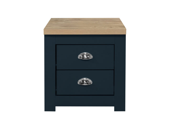 Birlea Highgate 2 Drawer Bedside (Self Assembly) (DHD)