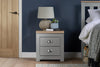 Birlea Highgate 2 Drawer Bedside (Self Assembly) (DHD)