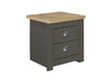Birlea Highgate 2 Drawer Bedside (Self Assembly) (DHD)