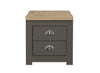 Birlea Highgate 2 Drawer Bedside (Self Assembly) (DHD)