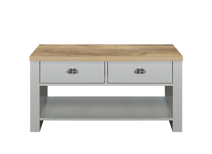 Birlea Highgate 2 Drawer Coffee Table (Self Assembly) (DHD)