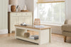 Birlea Highgate 2 Drawer Coffee Table (Self Assembly) (DHD)