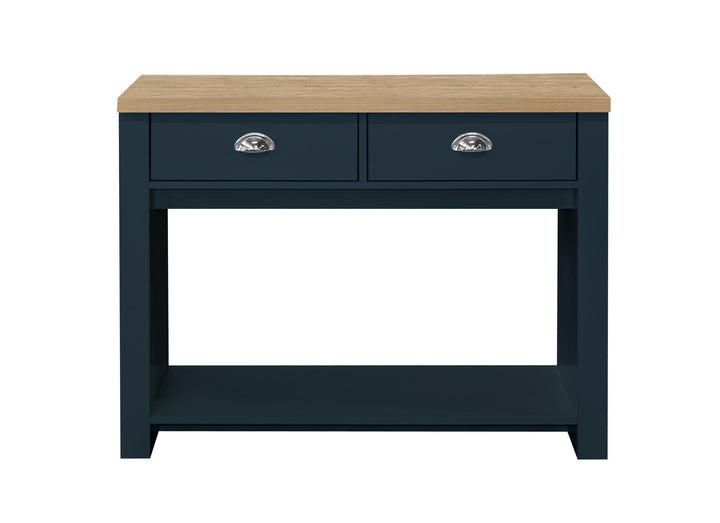 Birlea Highgate 2 Drawer Console Table (Self Assembly) (DHD)
