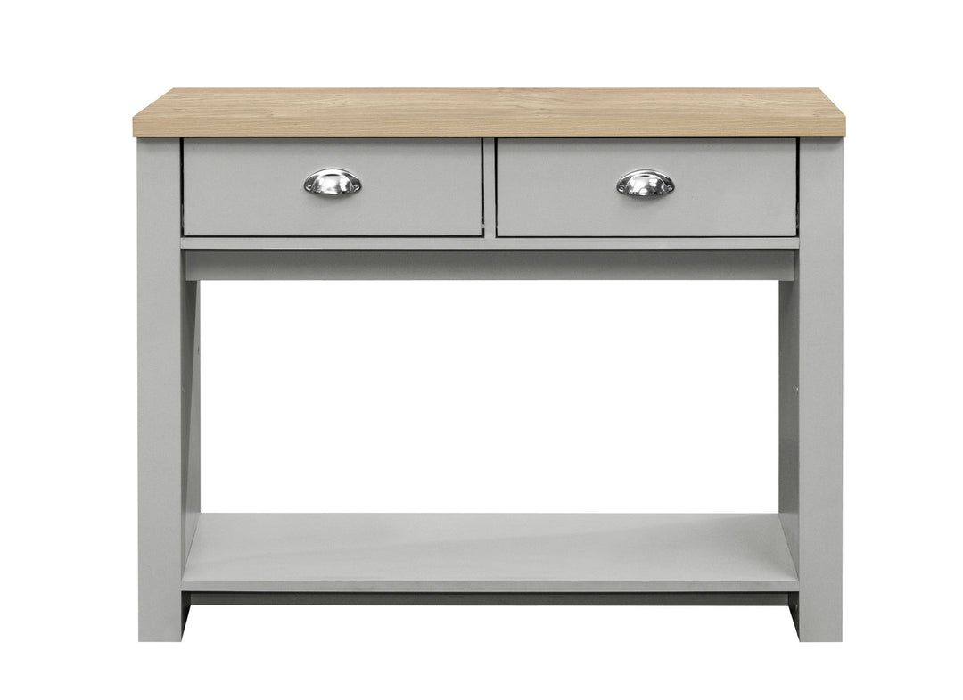 Birlea Highgate 2 Drawer Console Table (Self Assembly) (DHD)