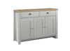 Birlea Highgate 3 Door 2 Drawer Sideboard (Self Assembly) (DHD)