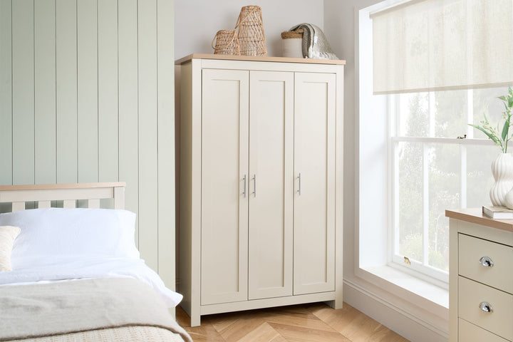 Birlea Highgate 3 Door Wardrobe (Self Assembly) (DHD)