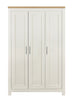 Birlea Highgate 3 Door Wardrobe (Self Assembly) (DHD)
