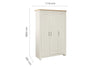 Birlea Highgate 3 Door Wardrobe (Self Assembly) (DHD)