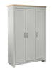 Birlea Highgate 3 Door Wardrobe (Self Assembly) (DHD)