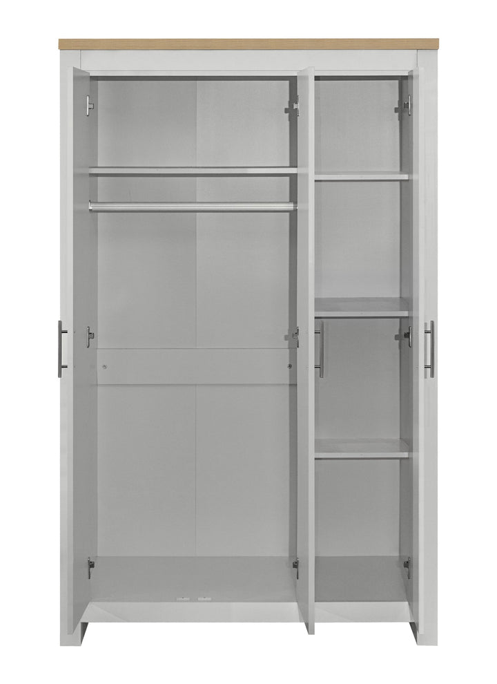 Birlea Highgate 3 Door Wardrobe With Mirror (Self Assembly) (DHD)