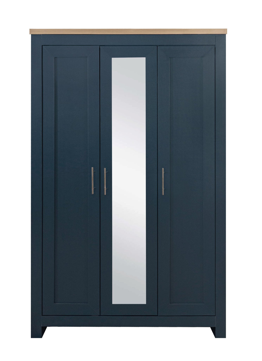 Birlea Highgate 3 Door Wardrobe With Mirror (Self Assembly) (DHD)
