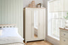 Birlea Highgate 3 Door Wardrobe With Mirror (Self Assembly) (DHD)