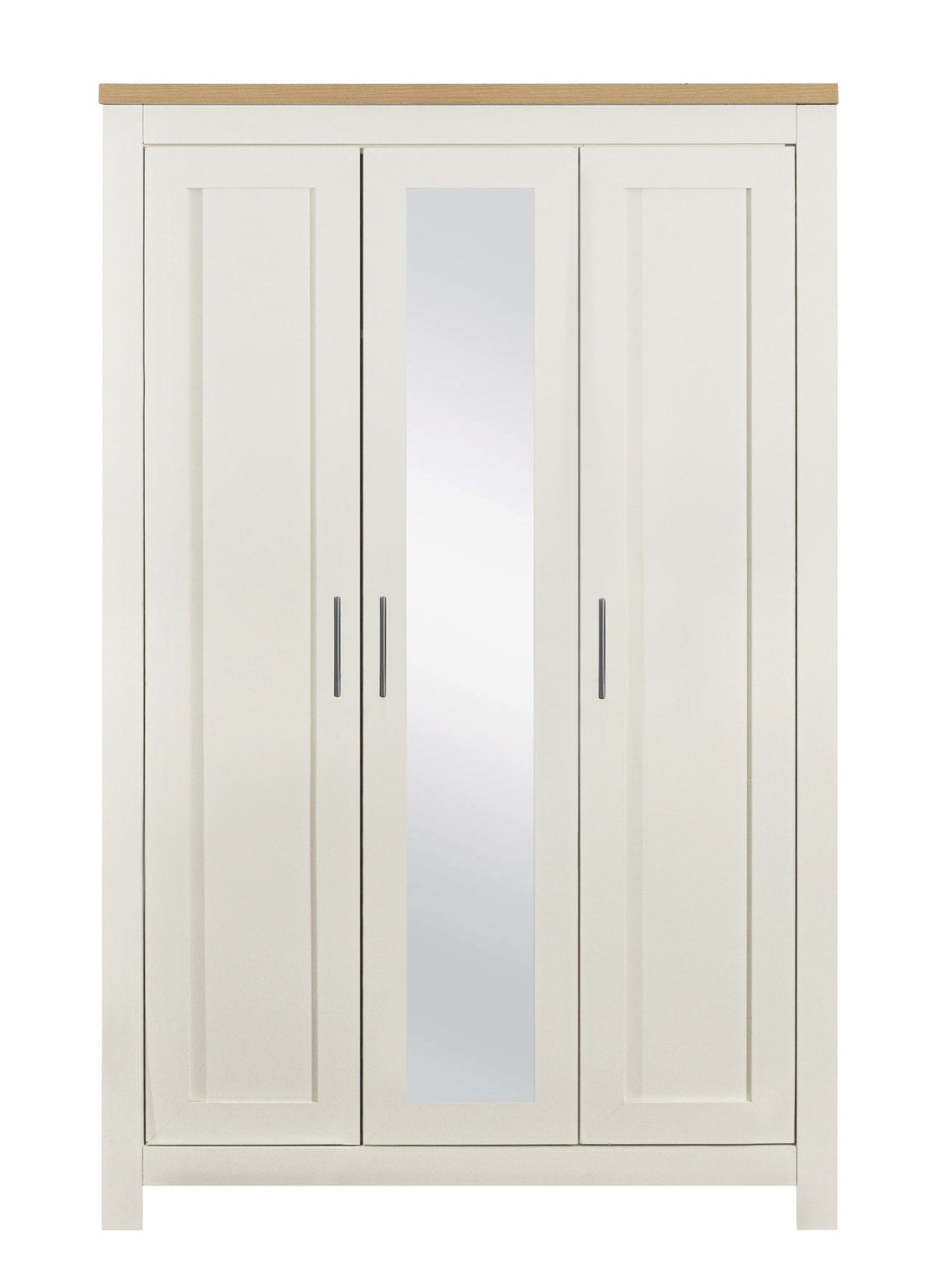 Birlea Highgate 3 Door Wardrobe With Mirror (Self Assembly) (DHD)