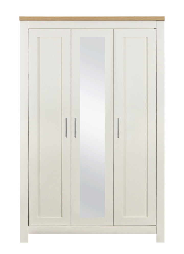 Birlea Highgate 3 Door Wardrobe With Mirror (Self Assembly) (DHD)
