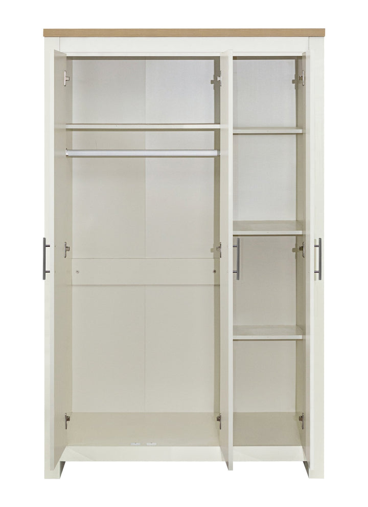 Birlea Highgate 3 Door Wardrobe With Mirror (Self Assembly) (DHD)