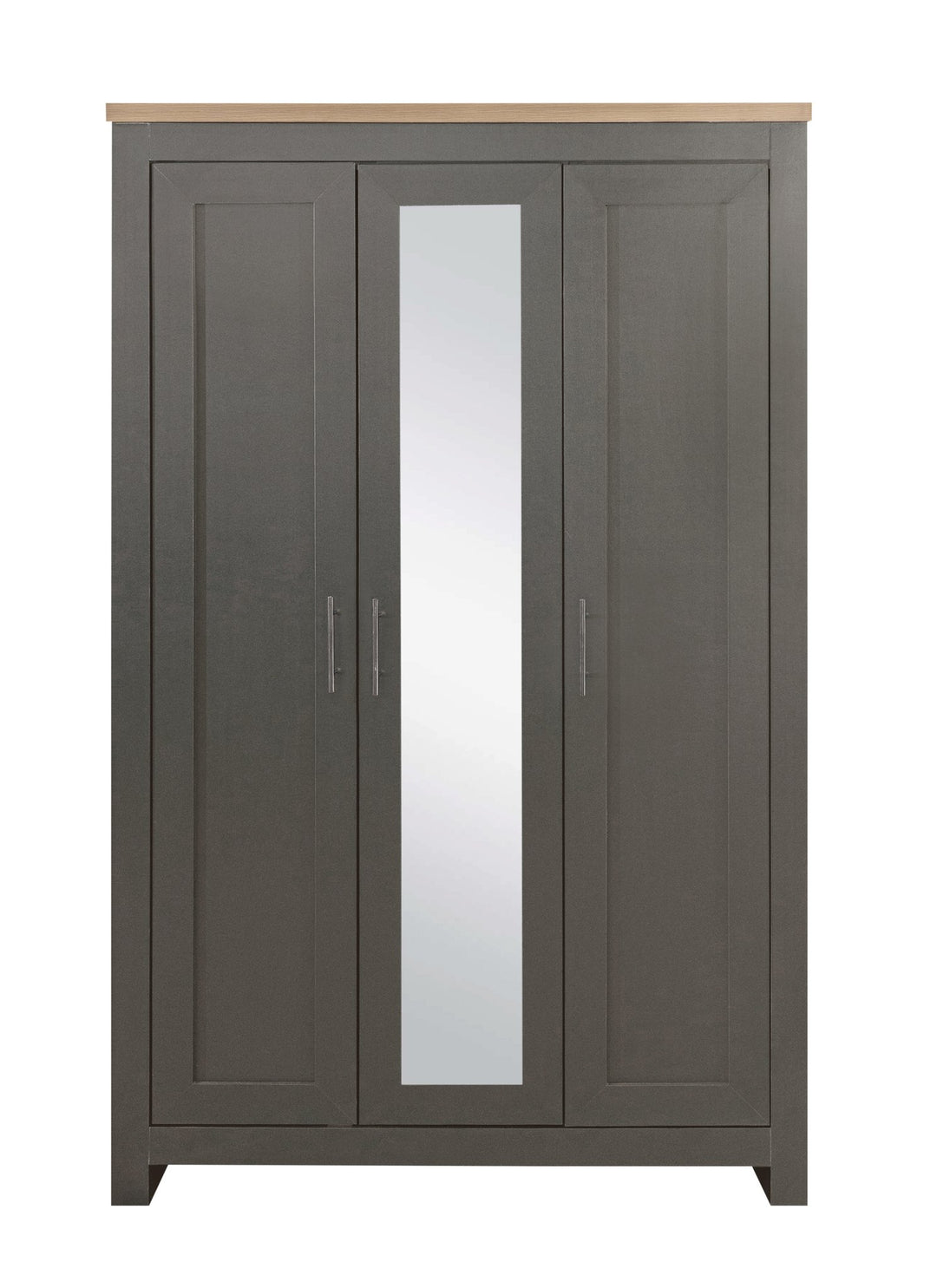 Birlea Highgate 3 Door Wardrobe With Mirror (Self Assembly) (DHD)