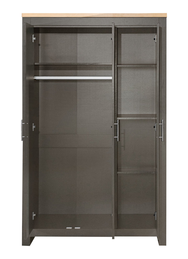 Birlea Highgate 3 Door Wardrobe With Mirror (Self Assembly) (DHD)